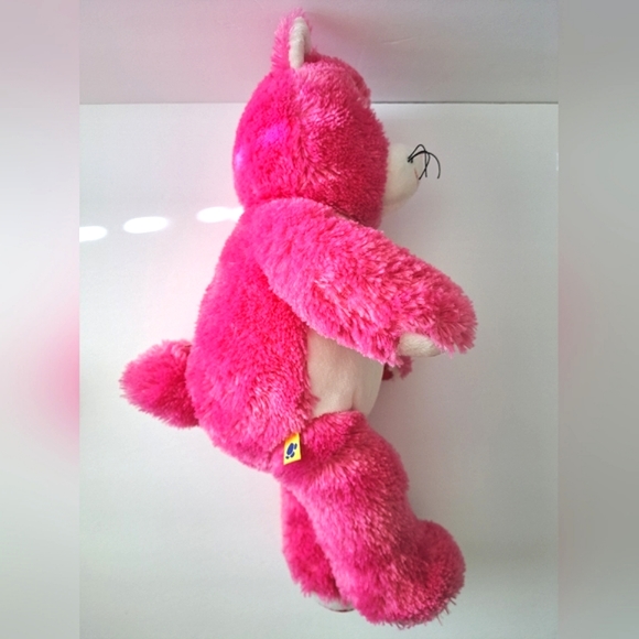 Build-A-Bear 2011 Kisses Fur You Hot Pink & White Kitty Plush Stuffed Cat 17" - Picture 8 of 14